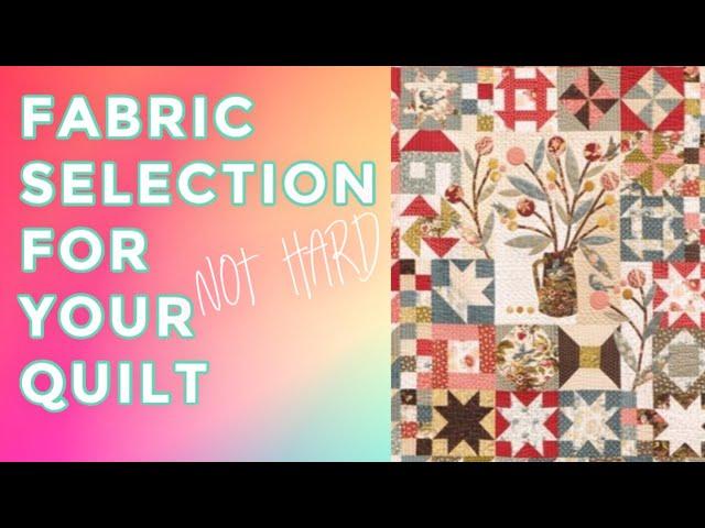 Alex Anderson LIVE - Fabric Selection for Your Quilt