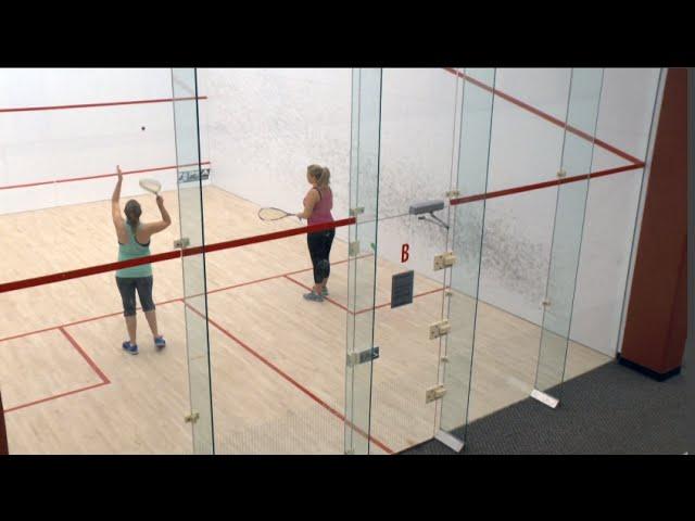 Exploring MRU Recreation - Squash Courts