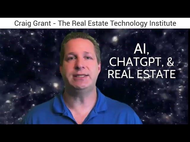 Craig Grant AI Chat GPT & Real Estate Craig Grant Class Promo Video