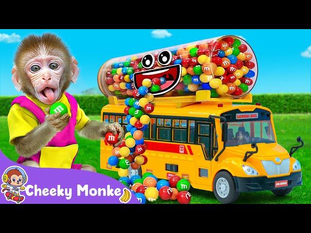 No No I Want to Go First  Rainbow Candy Song | Cheeky Monkey - Nursery Rhymes & Kids Songs