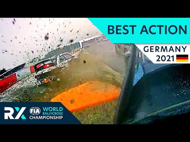 Best Rallycross Action of World RX of Germany 2021 : Best Nürburgring Rallycross Action