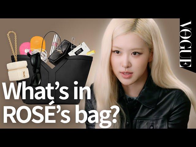 [ENG] ROSÉ sings her favorite carol! What's In My Bag | MY VOGUE