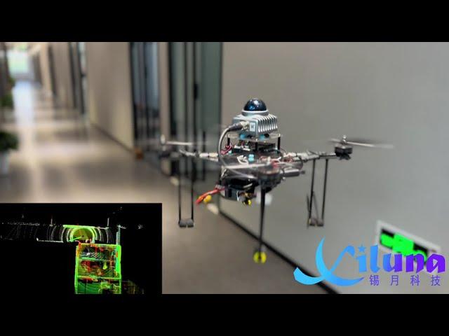 Indoor Flight Solution with 3D Lidar in GPS-denied