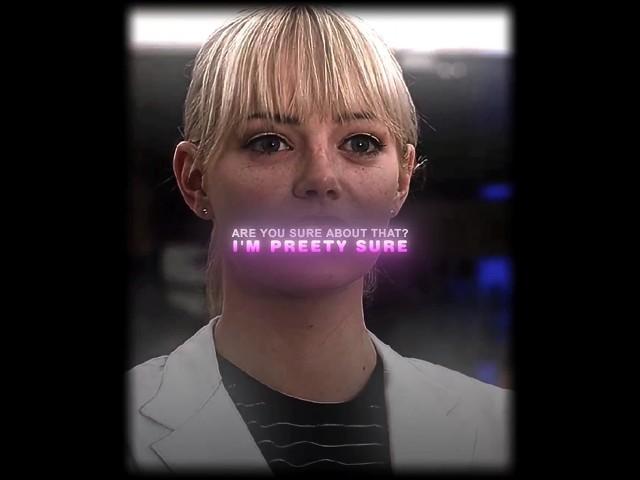 "ARE YOU SURE ABOUT THAT" || PETER PARKER & GWEN STACY EDIT || Charlie puth - Attention #shorts