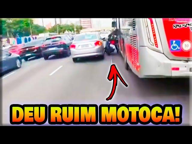 Motoca se Lascou e ainda tomou a Vaia do Policia a Paisana!