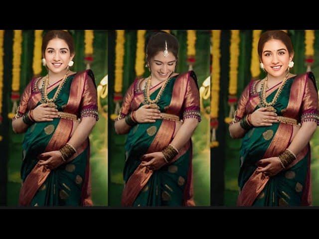 8th month pregnant Radhika Merchant celebrate her Godh bharai Rasam with Ananat Ambani