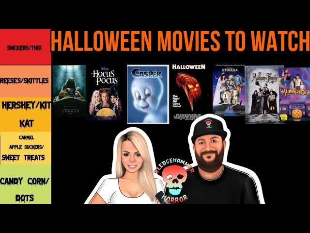 Movies To Watch On Halloween Tier Ranking | Sledgehammer Tier Ranking