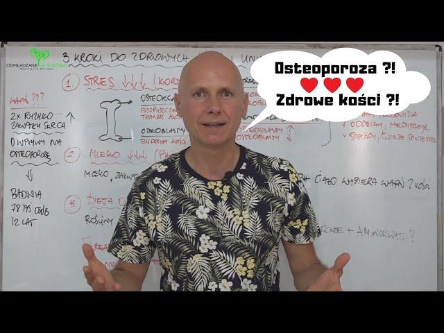 3 kroki do zdrowych kości i uniknięcia osteoporozy!