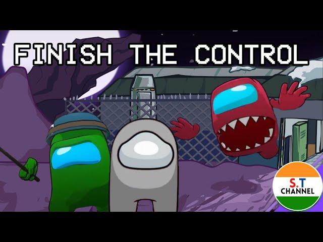 Mashup + Animation | Finish The Control - Kyle Allen Music & DHeusta | The Among us Lore |