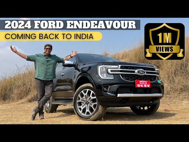 2024 Ford Endeavour / Everest is coming to India. Driving it in Nepal. Detailed walkaround video