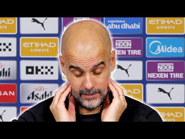 'I'm NOT GOOD ENOUGH! I'm NOT DOING WELL!' | Pep Guardiola | Man City 1-2 Man Utd