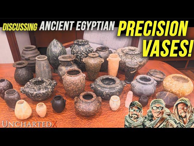 Talking Ancient Egyptian Precision Vases! Swapcast with the Snake Bros. #ancient #mystery #podcast