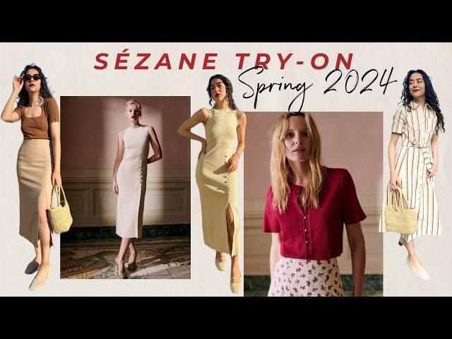 Sézane Try on Haul and Review | Aprile in Italia Collection Keep or Return | Spring 2024