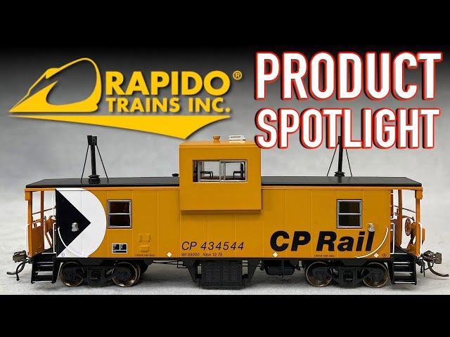 HO Scale Wide Vision Caboose Rapido Product Spotlight