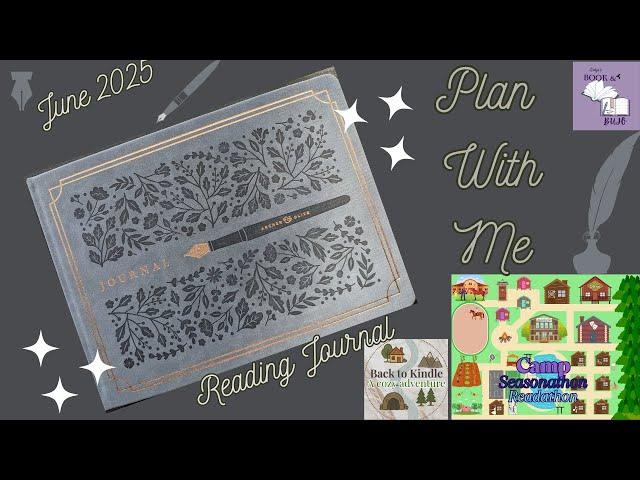 June Plan With Me | Reading Journal️️