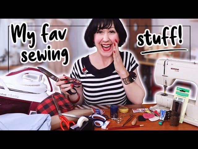 WHAT'S IN MY SEWING KIT?  My personal must-have sewing supplies and equipment!