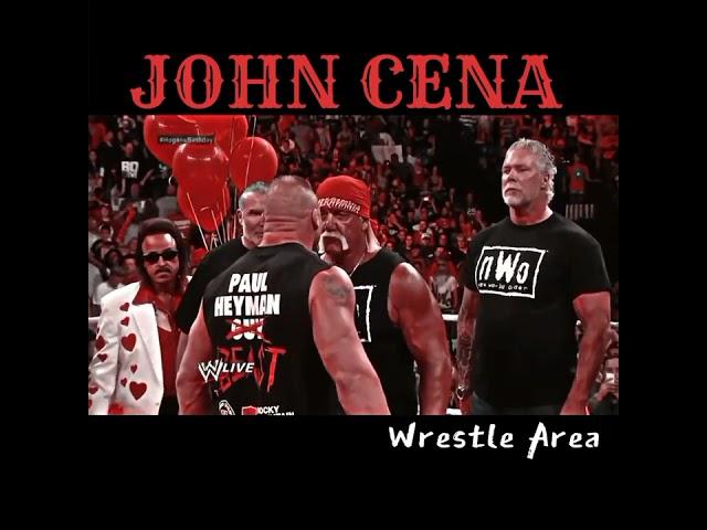 BROCK LESNAR SCARED OF JOHN CENA || #shorts #youtubeshorts #johncena #brocklesnar