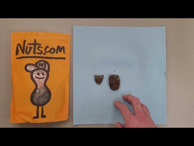 Review of the nuts.com Dark Chocolate Ginger Slices