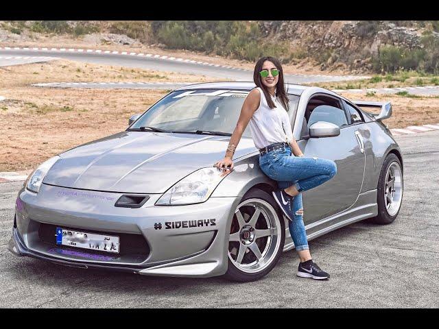 Nissan 350Z Drift Girl #350VEE | The Best Cars GR