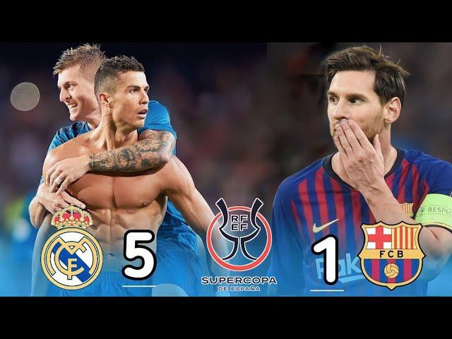 RONALDO SHOWED MESSI WHO IS THE BOSS AND SCORED A SPECTACULAR GOAL AND ELIMINATED BARCELONA