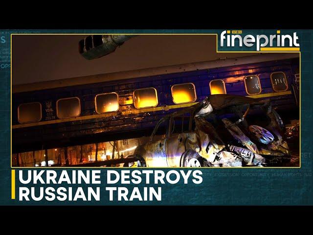 Russia-Ukraine War: Moscow Unleash Drone Attacks, Kyiv Bombs Train | WION Fineprint