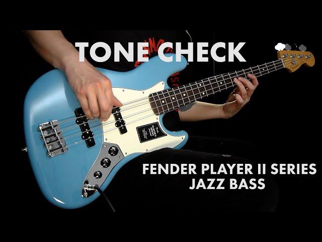 TONE CHECK: Fender Player II Jazz Bass Demo | Cream City Music