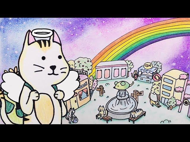 Rainbow Bridge stop motion(cat) :: selfacoustic