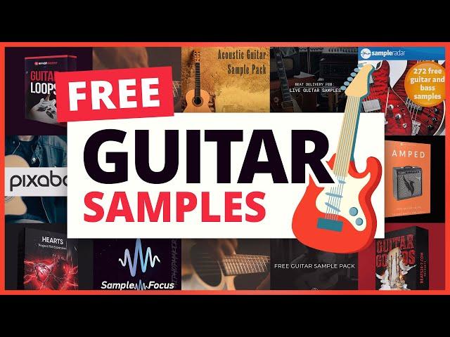 1,000 Free Guitar Samples [600 MB]  Free Guitar Sample Packs