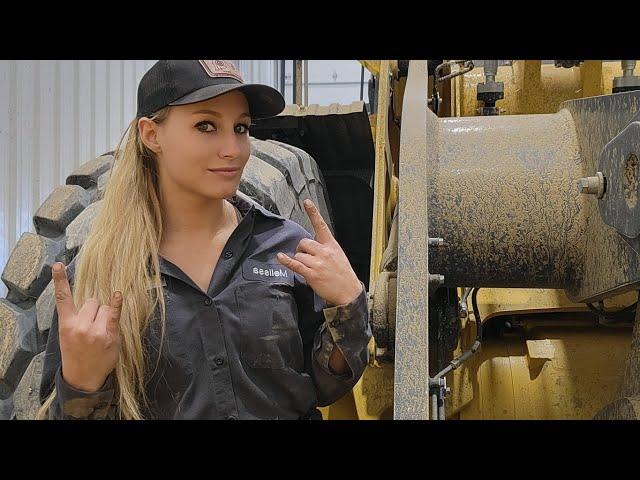 Being a feminine blue collar girl.
