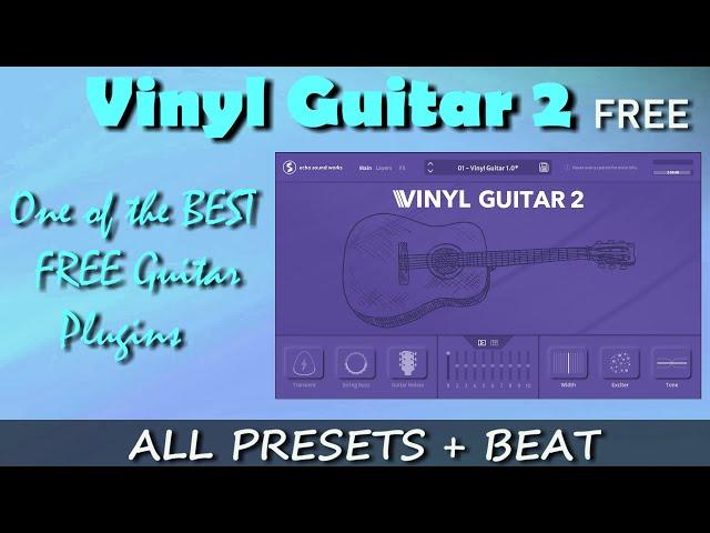 Vinyl Guitar 2 FREE | One of the BEST FREE Guitar Plugins