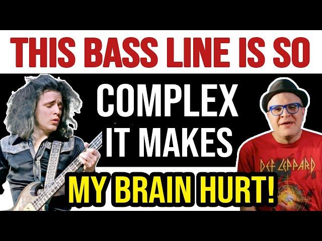 This LEGENDARY BASS LINE Is SO EPIC-It's Hard to BELIEVE a HUMAN Played It! | Professor of Rock