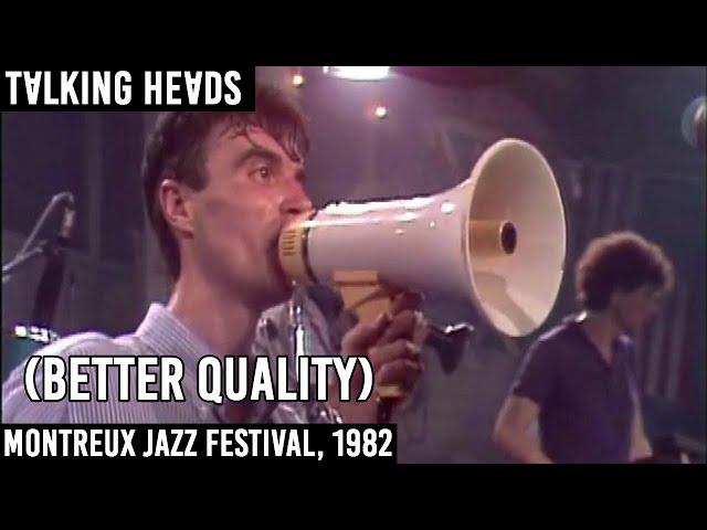 Talking Heads live at Montreux Jazz Festival (1982) [FIXED]