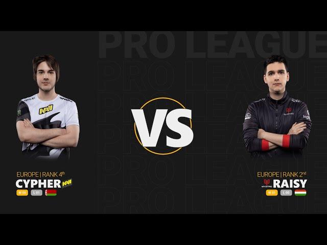 cypher vs RAISY - Quake Pro League - Stage 2 - Week 2