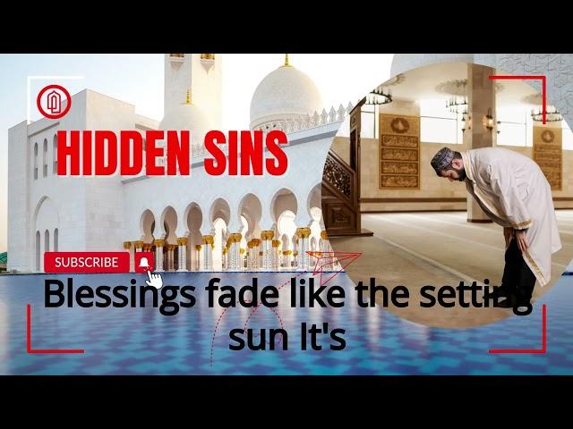 Hidden Sins | Emotional Nasheed | Powerful Reminder | HD Lyrics Video