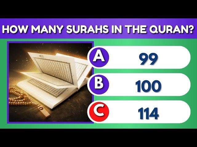 Islamic General Knowledge Quiz (no music)