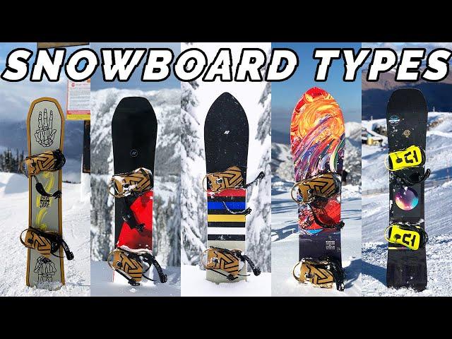 What TYPE of Snowboard Should You Buy? // Beginners Guide