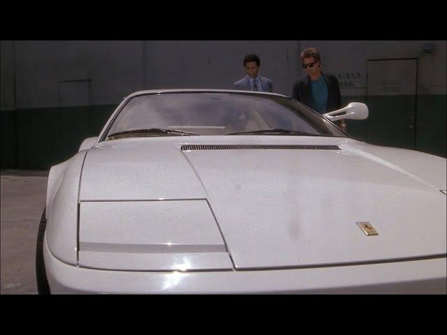 Miami Vice - Crockett Gets The Testarossa [1986] - 4K resolution