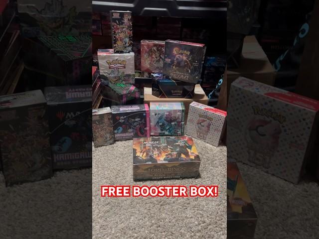 Free Pokémon & Magic Booster Boxes. Best Investment. #pokemoncards #mtg #collection #tcg #pokemon