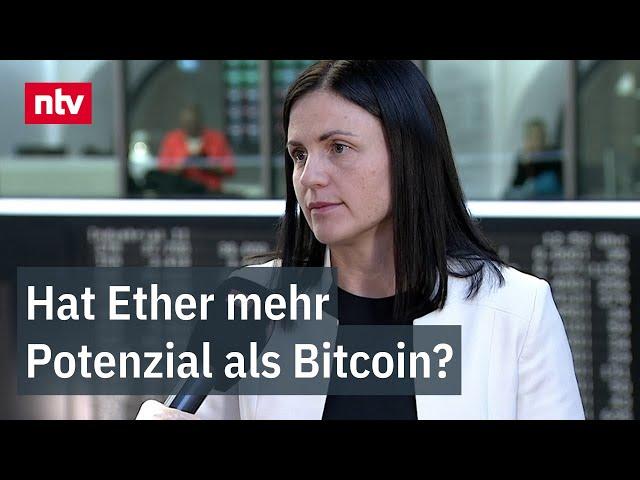 Hat Ether mehr Potenzial als Bitcoin? | ntv Geldanlage-Check