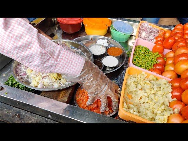 Most Hygienic Chaat Wala | Aloo Pakwan Chaat | Indian Street Food