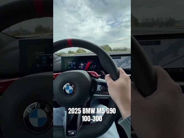 NEW! 2025 BMW M5 G90 TOP SPEED!