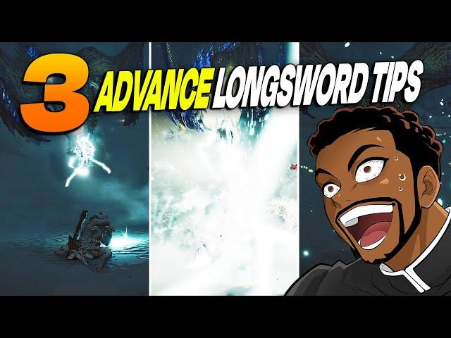 Monster Hunter Wilds • 3 New Advance Tips Longsword Players Must Know! (LS Guide)