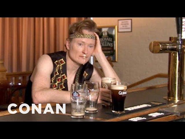 Conan Learns To Stepdance At The Irish-American Heritage Center | CONAN on TBS