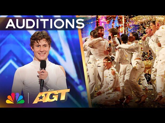 Brent Street Receives The GOLDEN BUZZER From Howie Mandel | Auditions | AGT 2024