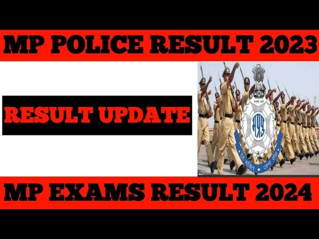 MP POLICE CONSTABLE RESULT 2023 | MP POLICE FINAL CUTOFF