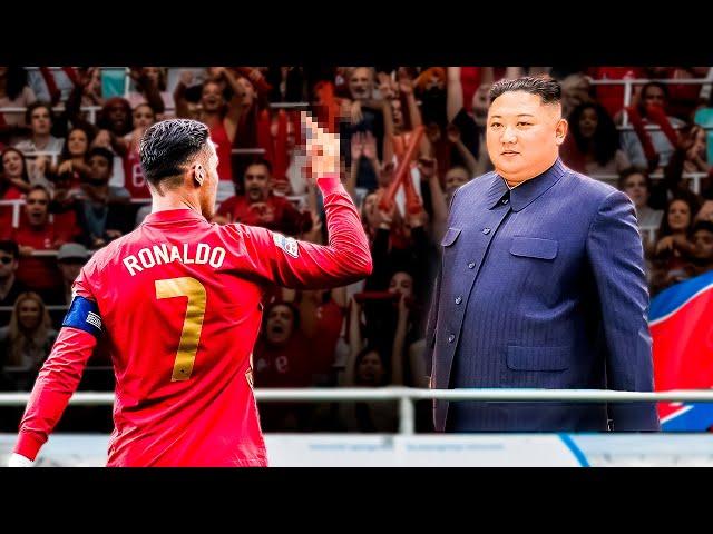 The Day Cristiano Ronaldo HUMILIATED Kim Jong Un and North Korea