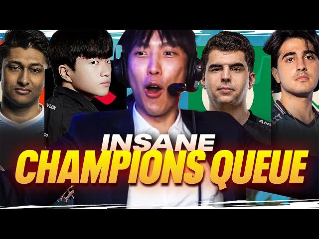 This is the most INSANE Champions Queue Game (KERIA ADC?!)