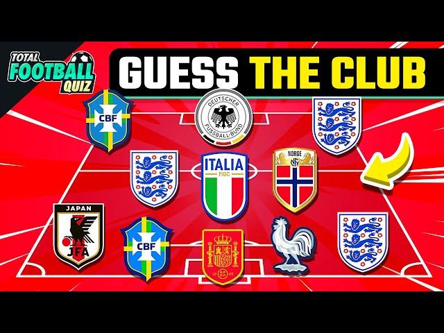 GUESS THE FOOTBALL TEAM BY PLAYERS’ NATIONALITY - SEASON 2023/2024 | QUIZ FOOTBALL TRIVIA 2024