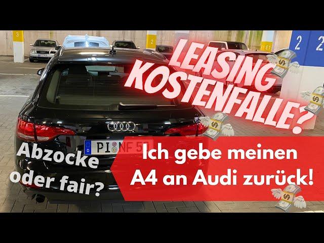 Leasingrückgabe Audi - Alles was Du VORHER wissen musst!