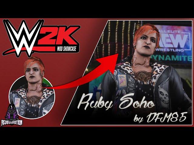 WWE 2K Mod Showcase: Ruby Soho (Ruby Riott) Mod Update! #WWE2KMods #RubyRiott #RubySoho